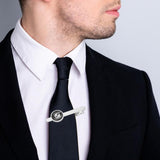 Maxbell Tie Clip for Men Simple Elegant Formal Classic for Office Birthday Dad