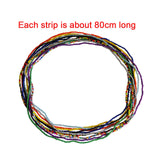 Maxbell 10x Boho Belly Chain Beaded Elastic Body Chain Handmade for Swimsuit Bikini