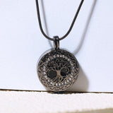 Maxbell Carved Cremation Urn Necklace Memorial Pendant Keepsake Locket for Women Men