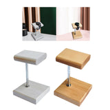 Maxbell Watch Stand Gifts with Base Watches Bracelet Holder for Table  Wood color