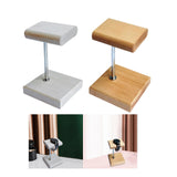 Maxbell Watch Stand Gifts with Base Watches Bracelet Holder for Table  Wood color