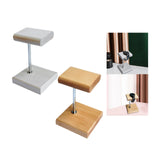 Maxbell Watch Stand Gifts with Base Watches Bracelet Holder for Table  Wood color