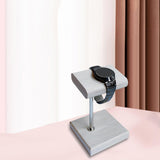 Maxbell Watch Stand Gifts with Base Watches Bracelet Holder for Table  Wood color