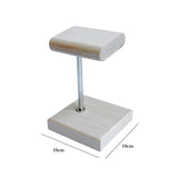 Maxbell Watch Stand Gifts with Base Watches Bracelet Holder for Table  Wood color