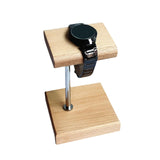 Maxbell Watch Stand Gifts with Base Watches Bracelet Holder for Table  Wood wax oil
