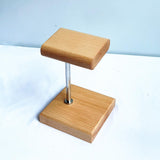 Maxbell Watch Stand Gifts with Base Watches Bracelet Holder for Table  Wood wax oil
