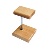 Maxbell Watch Stand Gifts with Base Watches Bracelet Holder for Table  Wood wax oil