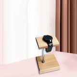 Maxbell Watch Stand Gifts with Base Watches Bracelet Holder for Table  Wood wax oil