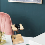 Maxbell Watch Stand Gifts with Base Watches Bracelet Holder for Table  Wood wax oil