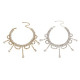 Maxbell Neckchain Fashion Decoration Exquisite Sexy Pendant for Wedding Party Bridal Aureate