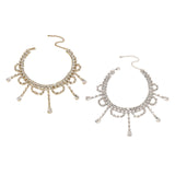 Maxbell Neckchain Fashion Decoration Exquisite Sexy Pendant for Wedding Party Bridal Aureate