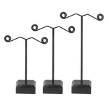 Maxbell Metal Support Acrylic Bottom Earring Organizer T Shape Versatile Size L