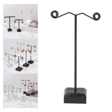 Maxbell Metal Support Acrylic Bottom Earring Organizer T Shape Versatile Size L