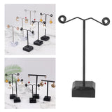 Maxbell Metal Support Acrylic Bottom Earring Organizer T Shape Versatile Size M