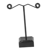 Maxbell Metal Support Acrylic Bottom Earring Organizer T Shape Versatile Size S