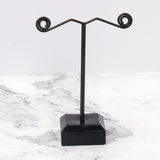 Maxbell Metal Support Acrylic Bottom Earring Organizer T Shape Versatile Size S