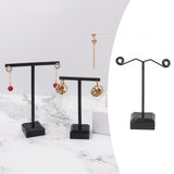 Maxbell Metal Support Acrylic Bottom Earring Organizer T Shape Versatile Size S