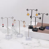 Maxbell 3 Pieces Earrings Display Stand Mini Earrings Storage Rack Girls Women