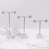 Maxbell 3 Pieces Earrings Display Stand Mini Earrings Storage Rack Girls Women