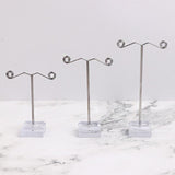 Maxbell 3 Pieces Earrings Display Stand Mini Earrings Storage Rack Girls Women