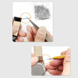 Maxbell 144Pcs Watch Repair Tool Kit with Carrying Case Durable Convenient Portable