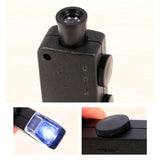 Maxbell Portable Pocket Microscope 60-100x High Magnification for Paper Printing