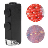 Maxbell Portable Pocket Microscope 60-100x High Magnification for Paper Printing