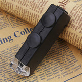 Maxbell Portable Pocket Microscope 60-100x High Magnification for Paper Printing