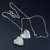 Maxbell Love Heart Mood Necklace Fashion with Photo Frame for Anniversary Women Her no Letters