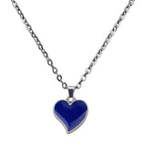 Maxbell Necklace Pendant Temperature Sensing Color Change Chain Jewellery for Prom