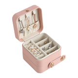 Maxbell Travel Jewelry Box Multifunctional Multi Layers Detachable for Ear Studs