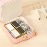 Maxbell Travel Jewelry Box Multifunctional Multi Layers Detachable for Ear Studs