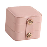 Maxbell Travel Jewelry Box Multifunctional Multi Layers Detachable for Ear Studs