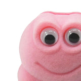 Maxbell Lovely Frog Ring Box Flocking Creative Cute for Earrings Engagement Birthday Pink
