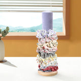 Maxbell Soft Bangle Rack Bracelet Holder Art Decor Girl Decoration Stand Tool Violet