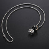 Maxbell Astronaut Pendant Necklace Necklace Chain Creative for Couples Boys Girls