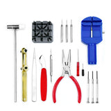 Maxbell 16Pcs Watch Repair Tool Kit with Carrying Case Durable Professional Portable