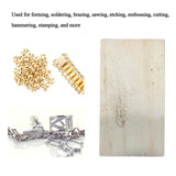 Maxbell Silver Solder Sheet Plate Jewelry Making and Repair 3.6Cmx2cm for Forming High Temp