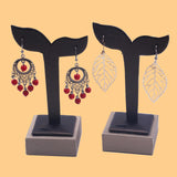 Maxbell Earring Holder Hanging Rack Decoration Paper for Ear Stud Ear Hooks Dresser