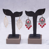 Maxbell Earring Holder Hanging Rack Decoration Paper for Ear Stud Ear Hooks Dresser