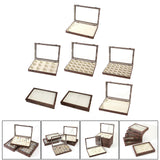 Maxbell Jewelry Box Organizer with Removable Compartments for Bracelets Brooch Earring