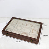 Maxbell Jewelry Box Organizer with Removable Compartments for Bracelets Brooch 12 Slots