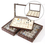 Maxbell Jewelry Box Organizer with Removable Compartments for Bracelets Brooch 12 Slots