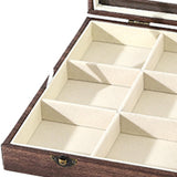 Maxbell Jewelry Box Organizer with Removable Compartments for Bracelets Brooch 12 Slots