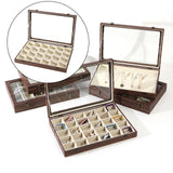 Maxbell Jewelry Box Organizer with Removable Compartments for Bracelets Brooch 24 Slots