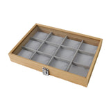 Maxbell Jewelry Tray Storage Case Jewelry Container for Watches Gadgets Necklace Style A