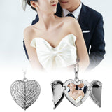 Maxbell Heart Locket Pendant Unique for Women Girls Valentine'S Day Engagement