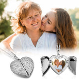 Maxbell Heart Locket Pendant Unique for Women Girls Valentine'S Day Engagement