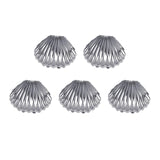 Maxbell 5Pcs Jewelry Case Home Decor Durable for Anniversary Dresser Living Room Argent