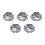 Maxbell 5Pcs Jewelry Case Home Decor Durable for Anniversary Dresser Living Room Argent